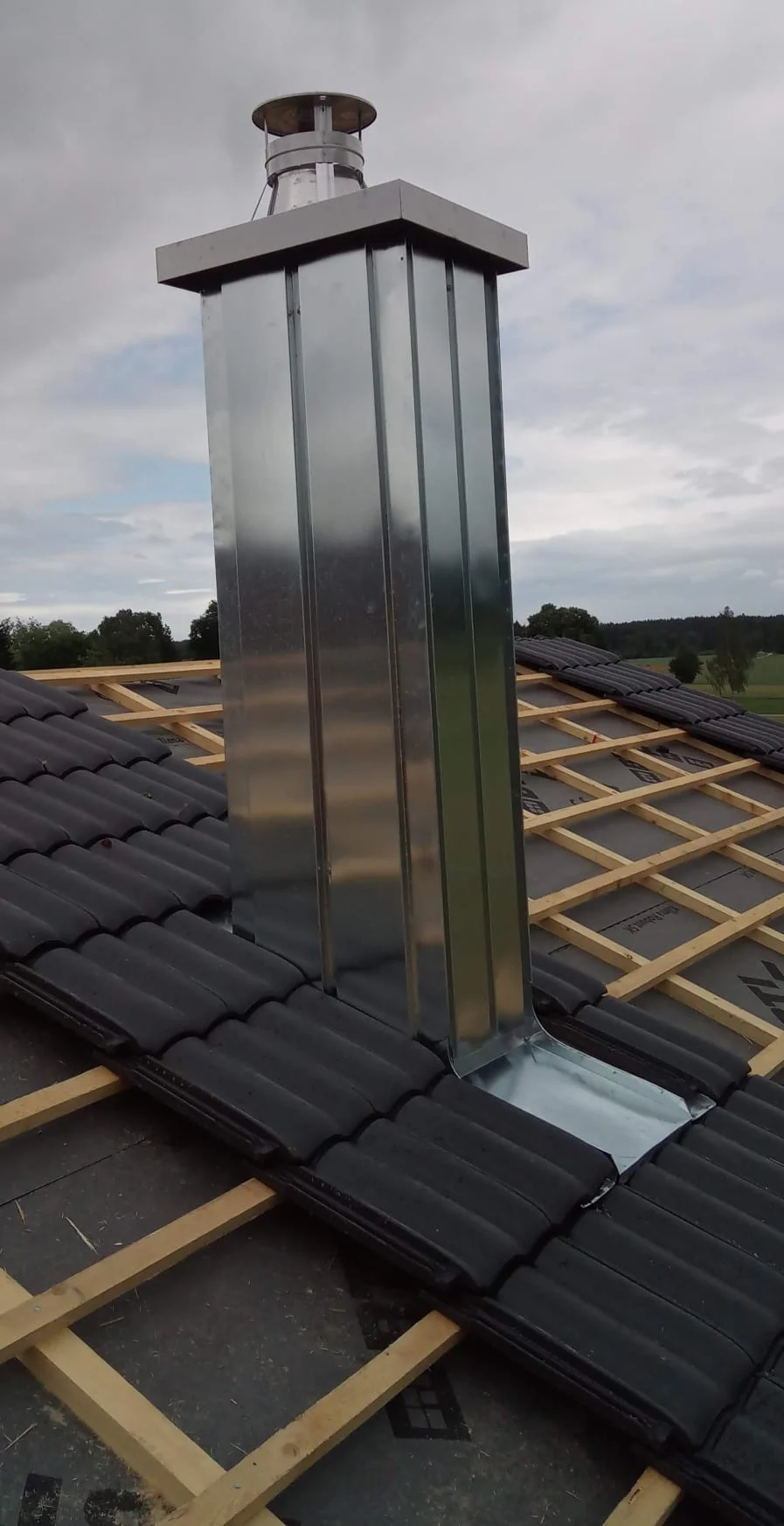 Schornstein-Verkleidung