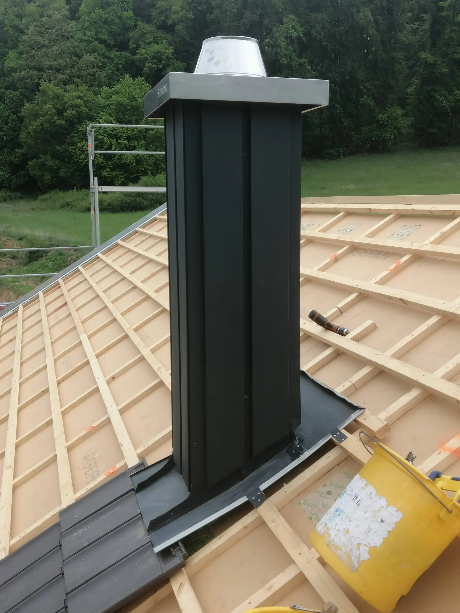 Schornstein-Verkleidung