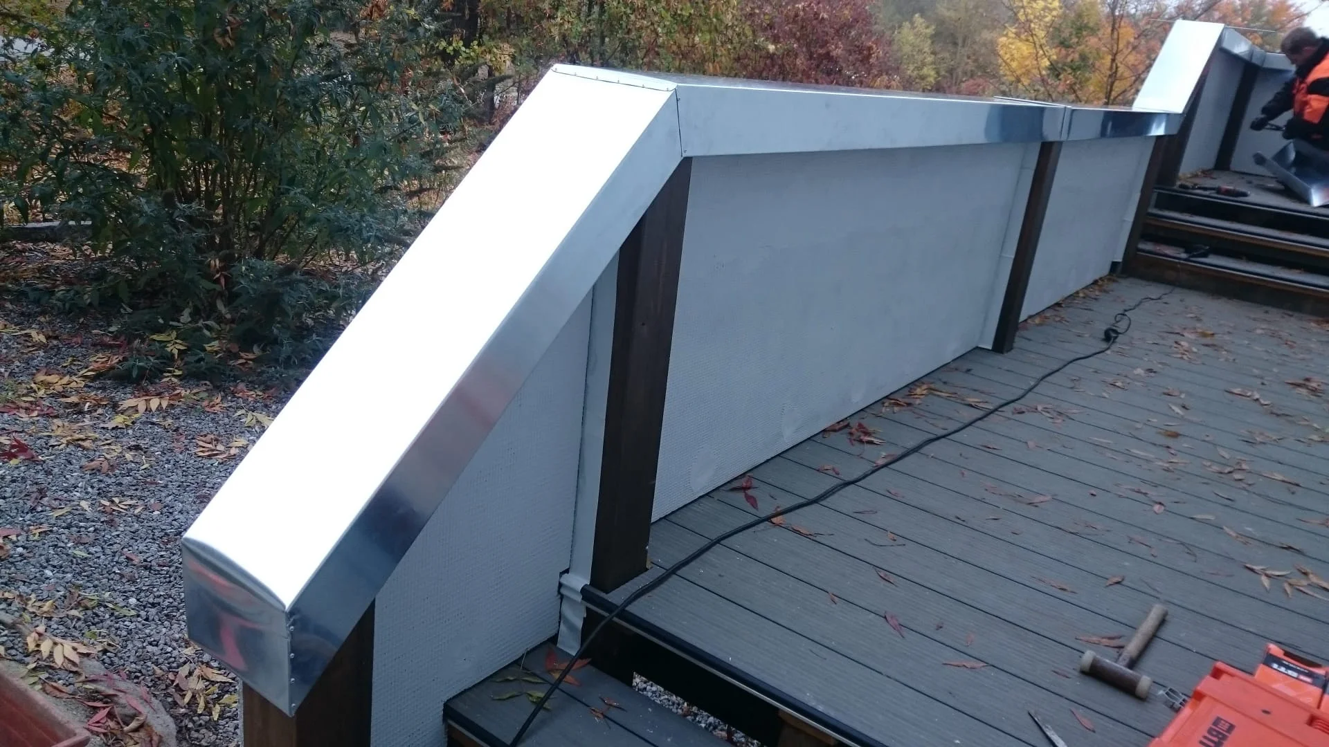 Metall Verkleidung und Abdeckung